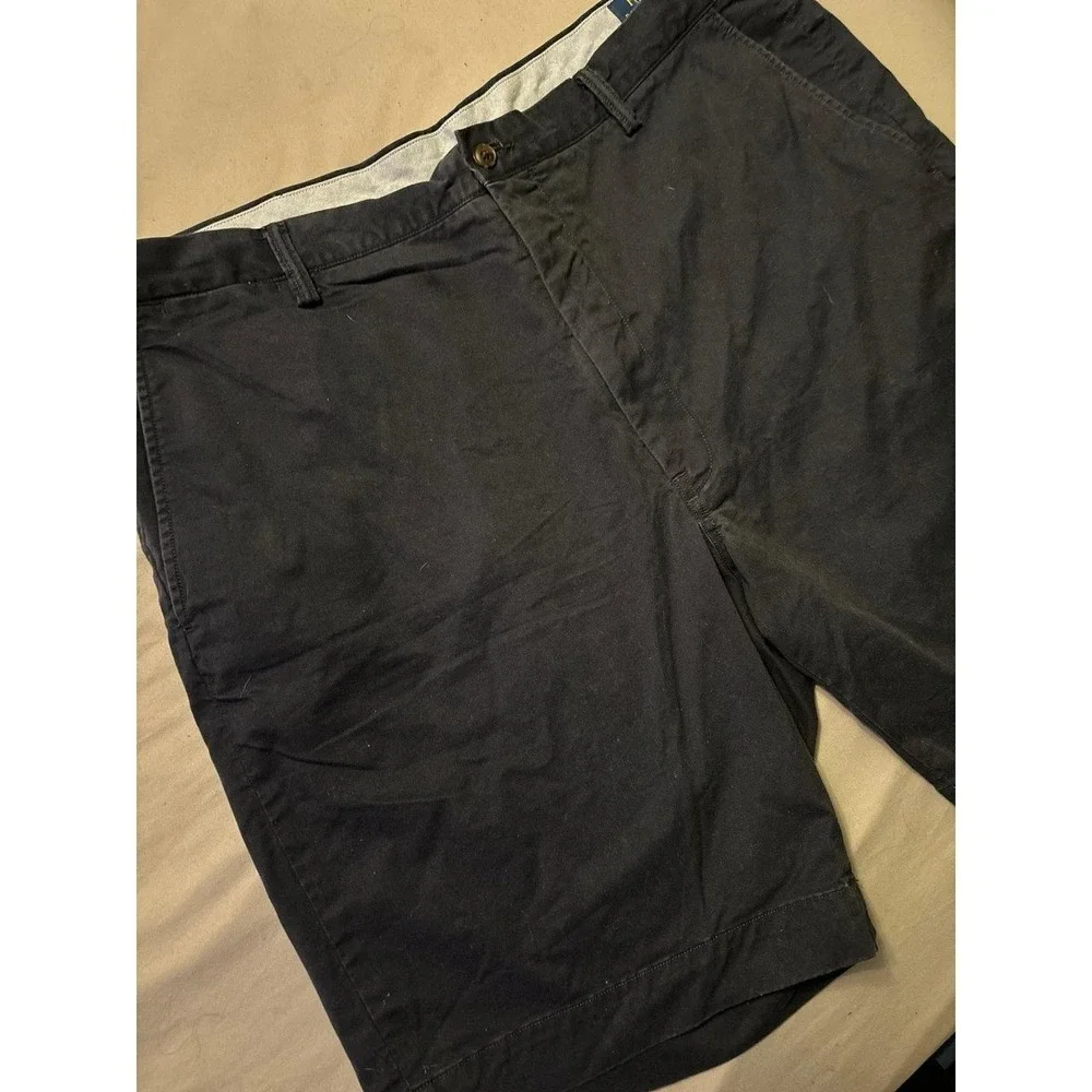 Polo Ralph Lauren Men's Navy Blue The Polo Chino Stretch Classic Fit Shorts, 42